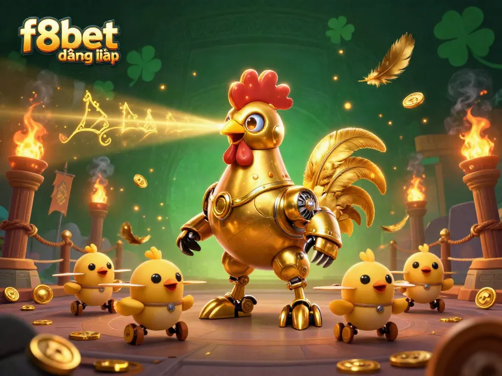 Experience exciting betting with f8bet đăng nhập featuring vibrant casino elements and characters.