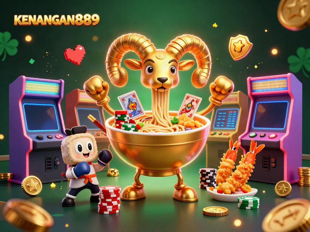 Engage with entertaining games on KENANGAN889, featuring unique characters and vibrant visuals.