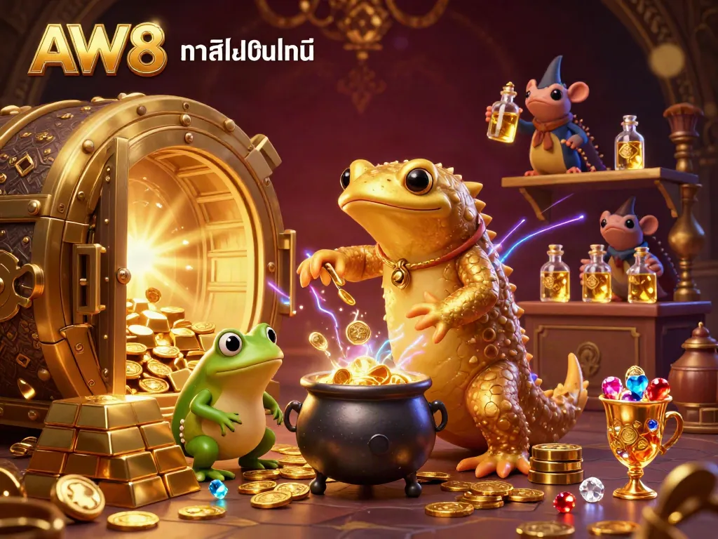 เผยช่วงเวลาที่มหัศจรรย์ใน AW8 คาสิโนออนไลน์ ผ่านการถ่ายทอดด้วยการ์ตูน 3D ที่มีรายละเอียดสูง