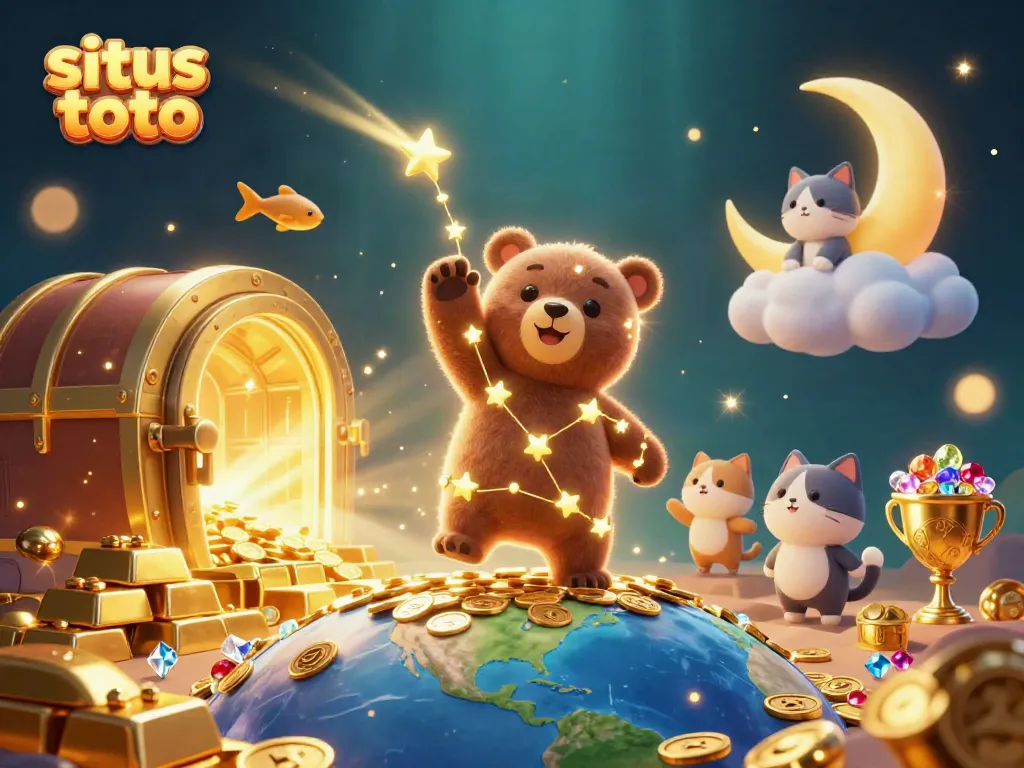Play slot games at situs toto while winning big with gleaming treasures and magical creatures!