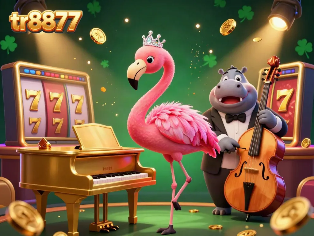 Experience exciting gameplay with the tr8877 casino scene featuring vibrant characters and dynamic elements.