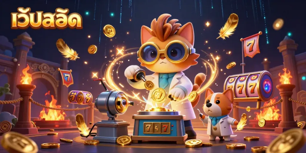 เว็บไซต์ เว้ปสล้อต เกมคาสิโนออนไลน์นำเสนอภาพสล็อตที่มีสีสันและดึงดูด
